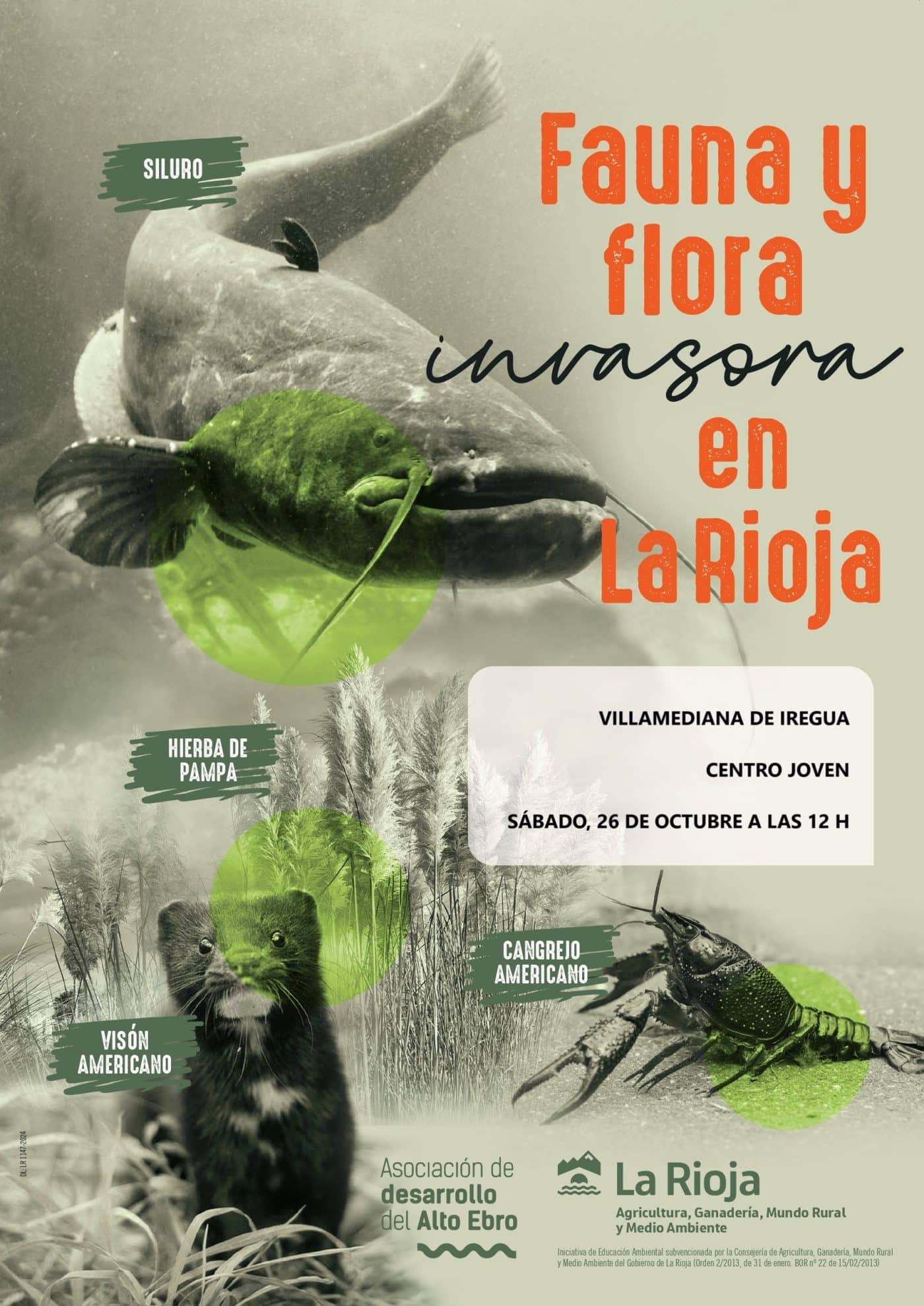 Briones acoge una charla sobre la fauna y flora invasora en La Rioja 1