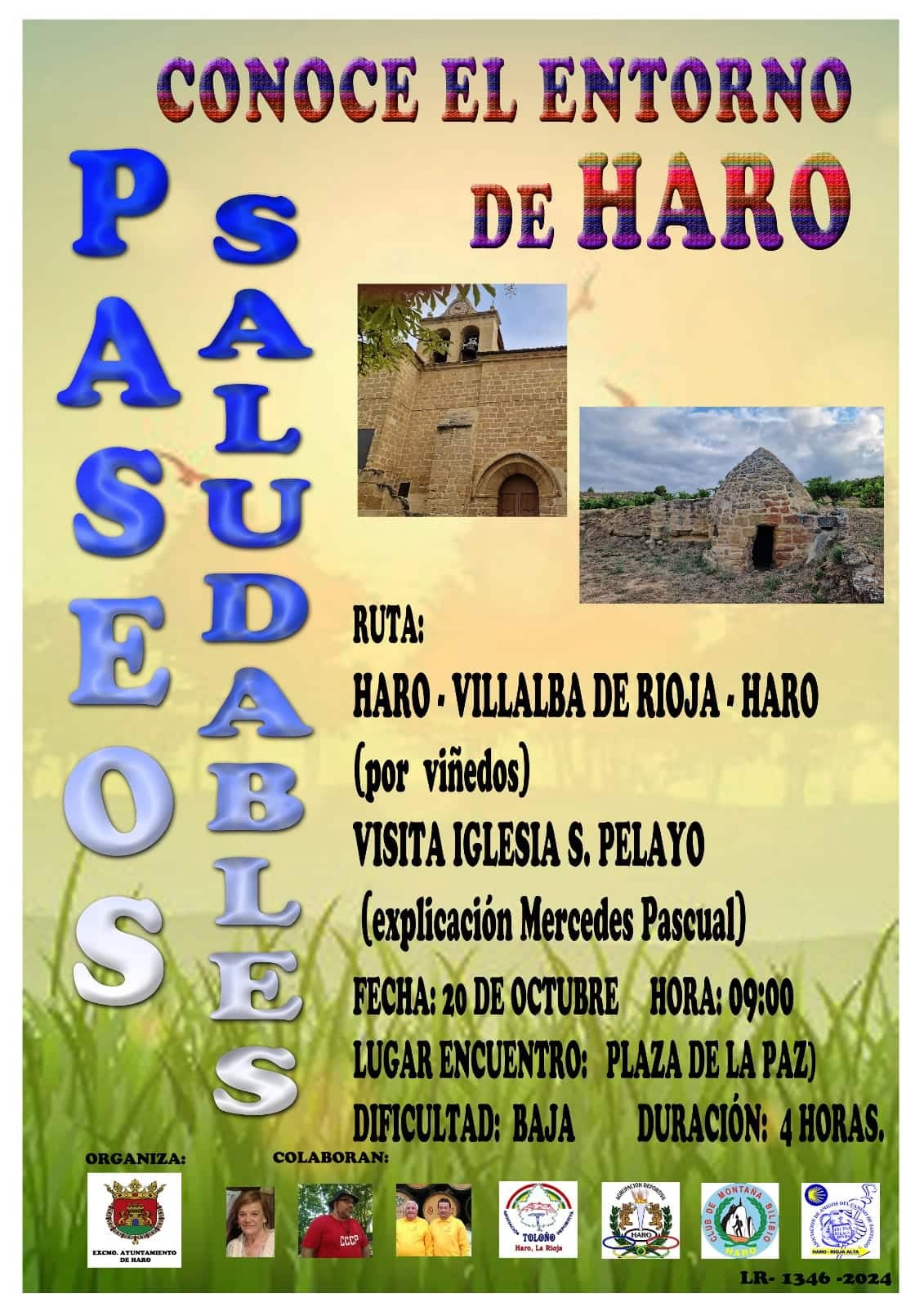 Nuevo 'paseo saludable' este domingo por Villalba de Rioja 1