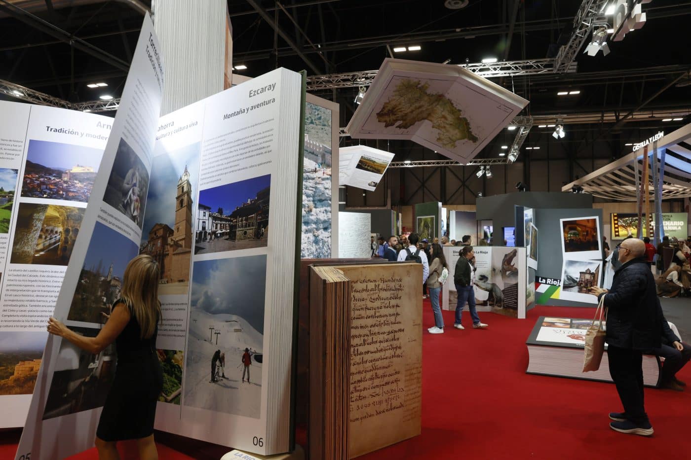 La Rioja destaca en un FITUR de récord con su oferta enogastronómica, cultural y rural 2