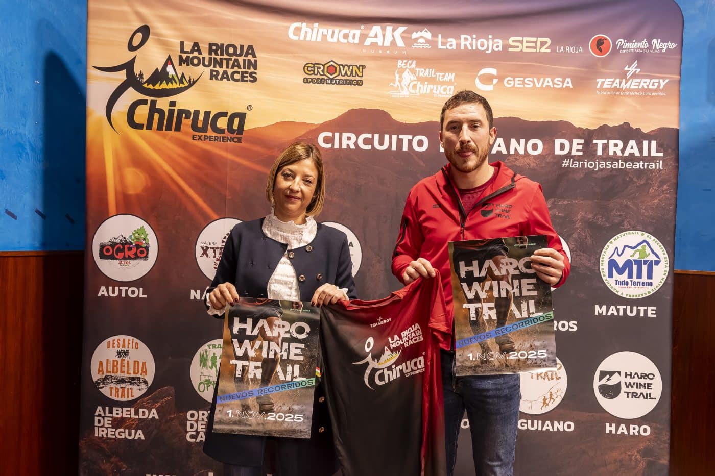 El circuito de trail La Rioja Mountain Races-Chiruca Experience 2025 se presenta en Nájera con novedades 3