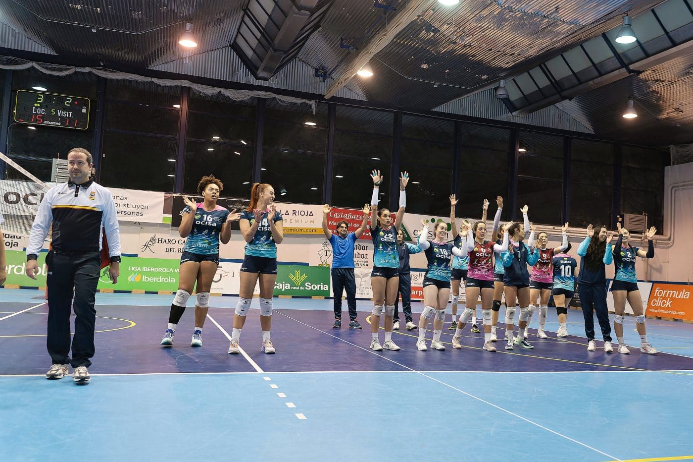 El OCISA Haro supera al Kiele en un emocionante partido 5 El OCISA Haro supera al Kiele en un emocionante partido 5