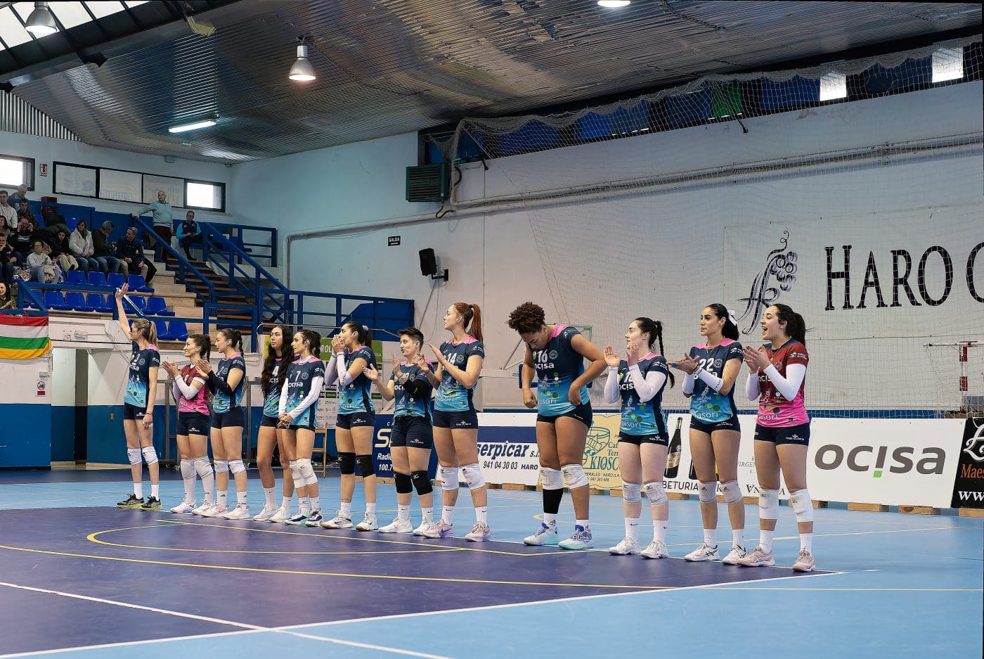 El OCISA Haro supera al Kiele en un emocionante partido 4 El OCISA Haro supera al Kiele en un emocionante partido 4
