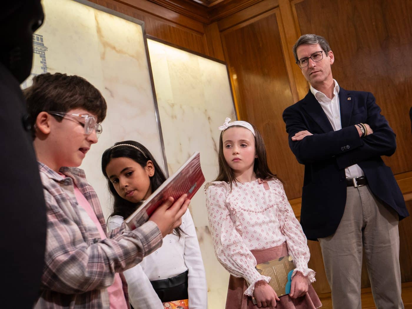 FOTOS: Capellán recibe a los ganadores del programa 'Pequeños Gigantes de la Lectura' 4 FOTOS: Capellán recibe a los ganadores del programa 'Pequeños Gigantes de la Lectura' 4