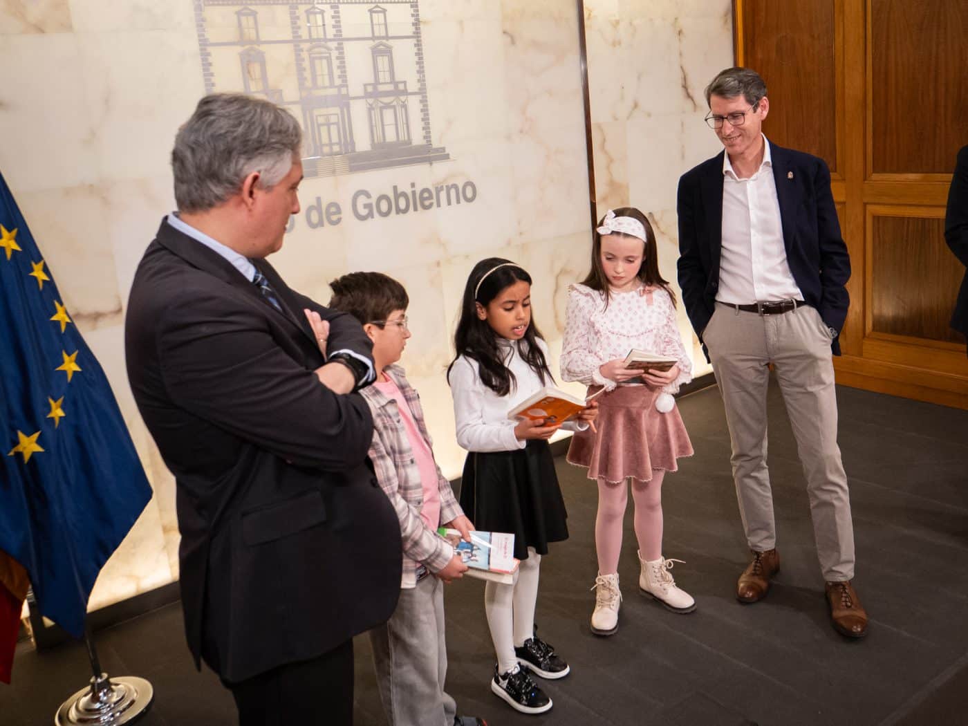 FOTOS: Capellán recibe a los ganadores del programa 'Pequeños Gigantes de la Lectura' 6 FOTOS: Capellán recibe a los ganadores del programa 'Pequeños Gigantes de la Lectura' 6