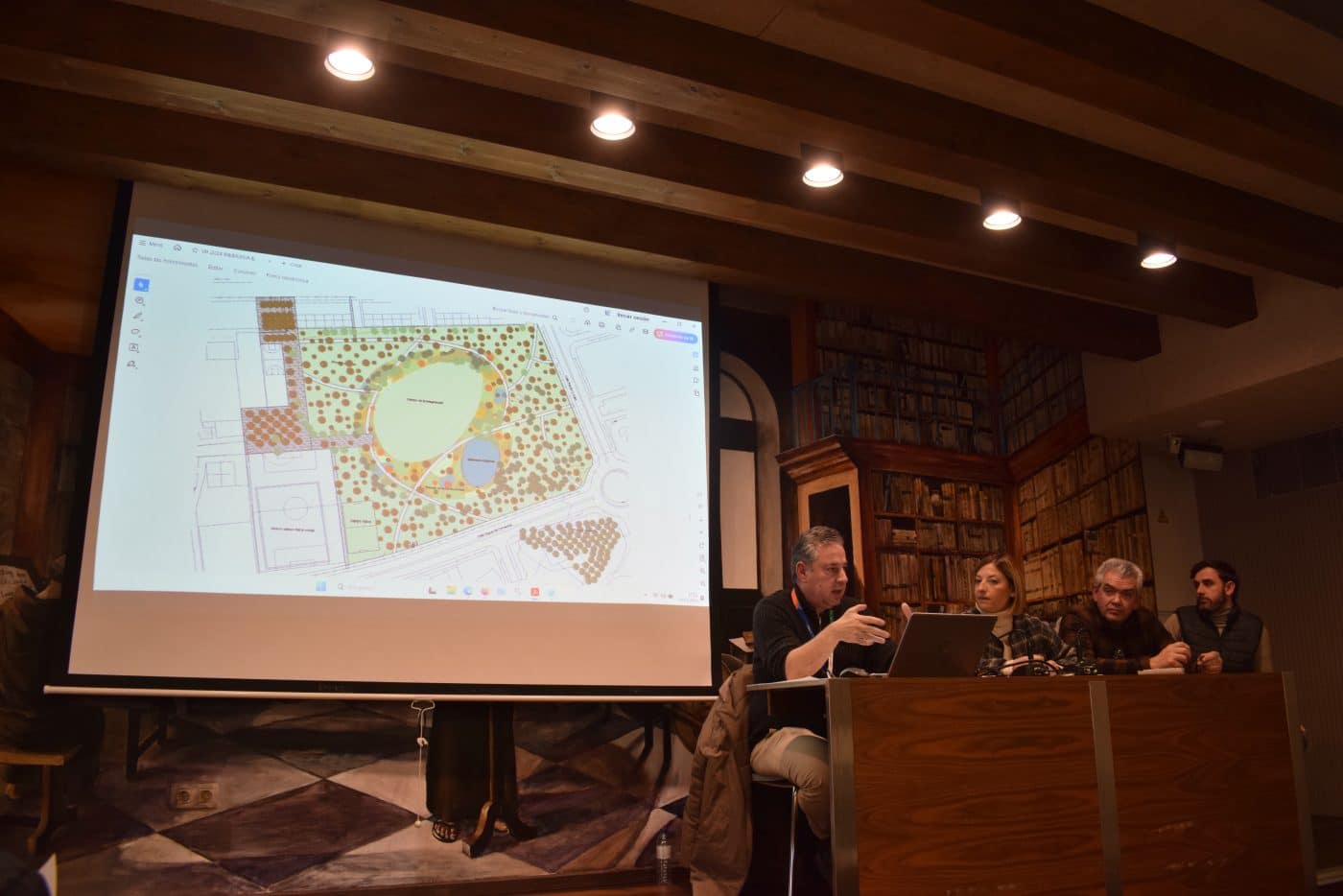 Haro quiere convertir el parque de El Mazo en "el pulmón verde de la ciudad" 2