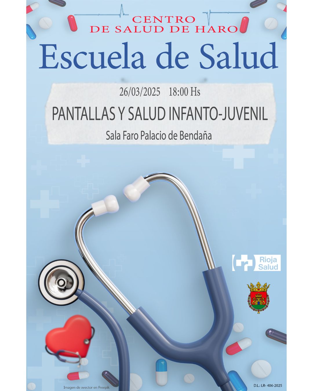 Este miércoles, nueva cita en Haro de la Escuela de Salud 1
