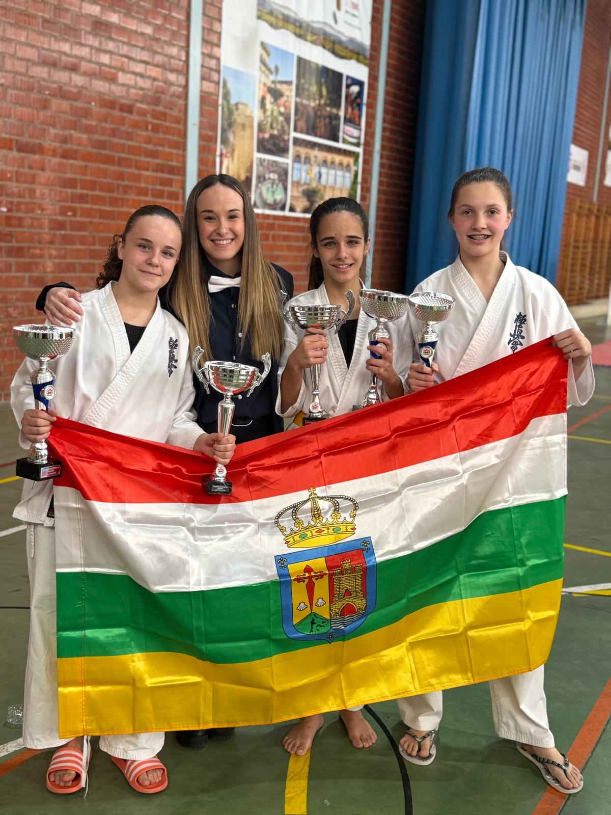 Gran papel del Club Kyoku Haro en el Campeonato Interautonómico ANK de Cariñena 1
