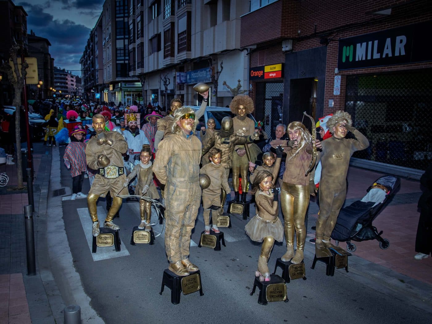 FOTOS: El frío no congela el Carnaval en Haro 1