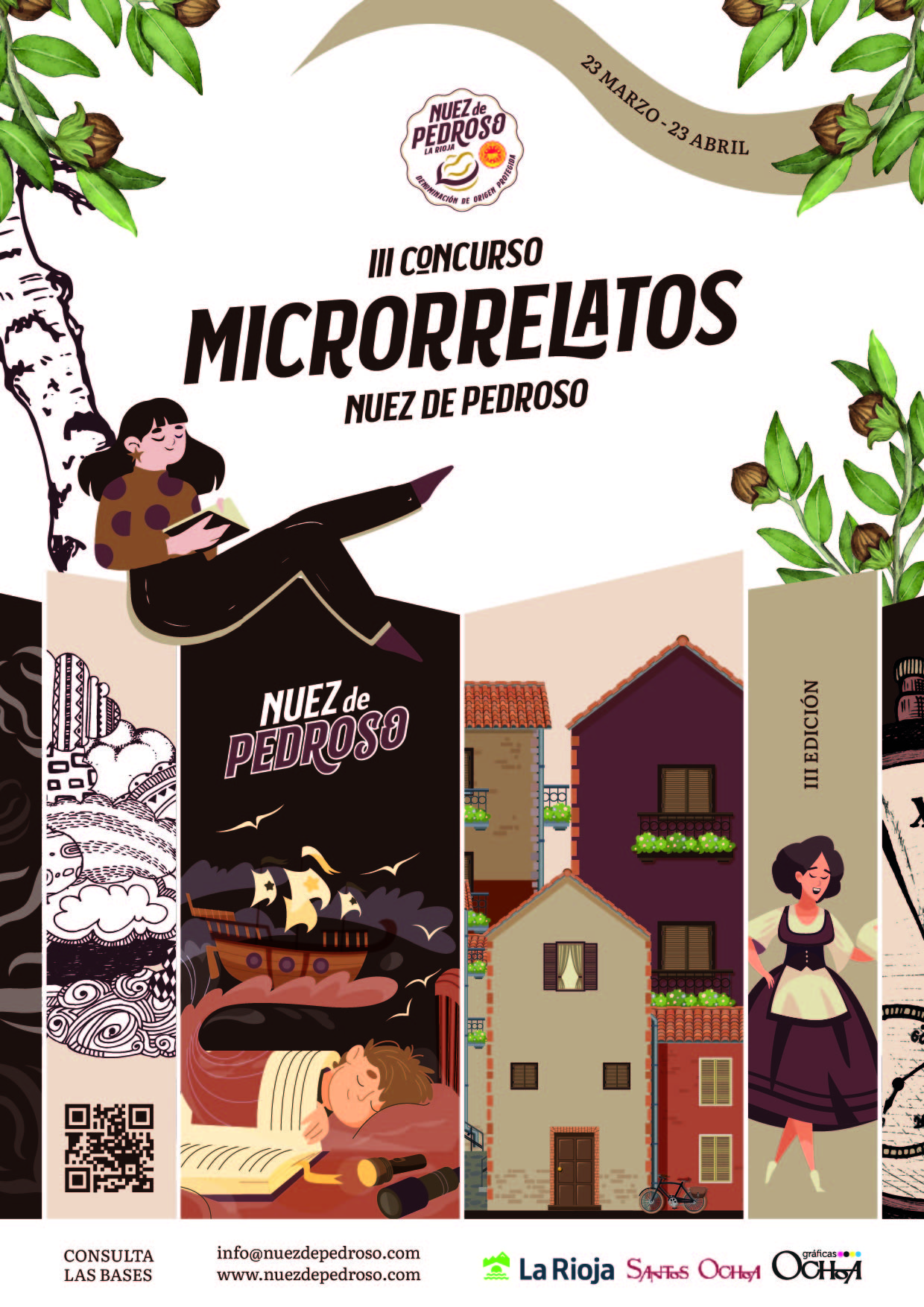 En marcha el III Concurso de Microrrelatos de la Nuez de Pedroso 1 En marcha el III Concurso de Microrrelatos de la Nuez de Pedroso 1