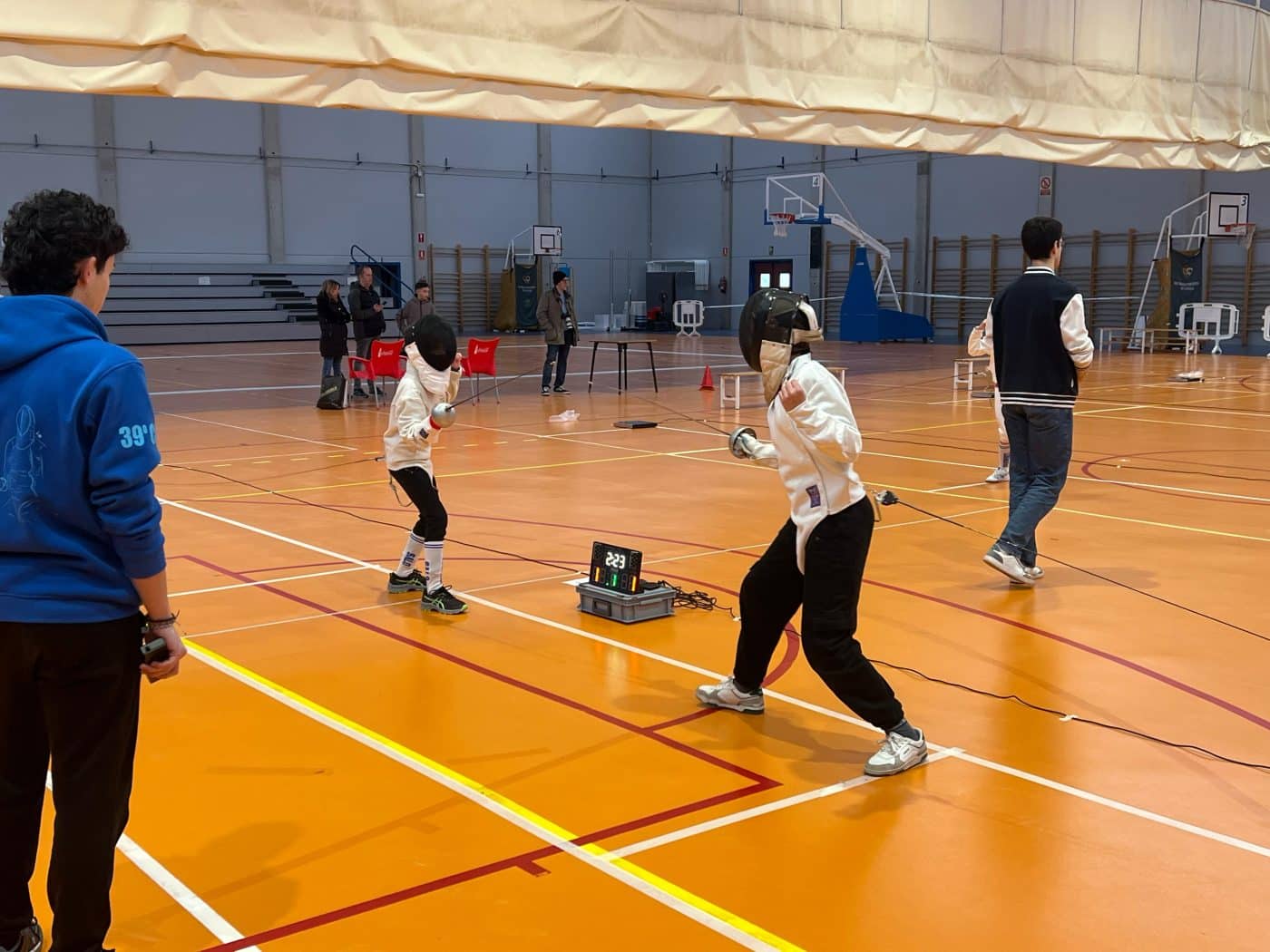Gran actuación de la Sala de Armas de Haro en la tercera jornada de Juegos Deportivos de Esgrima 2 Gran actuación de la Sala de Armas de Haro en la tercera jornada de Juegos Deportivos de Esgrima 2