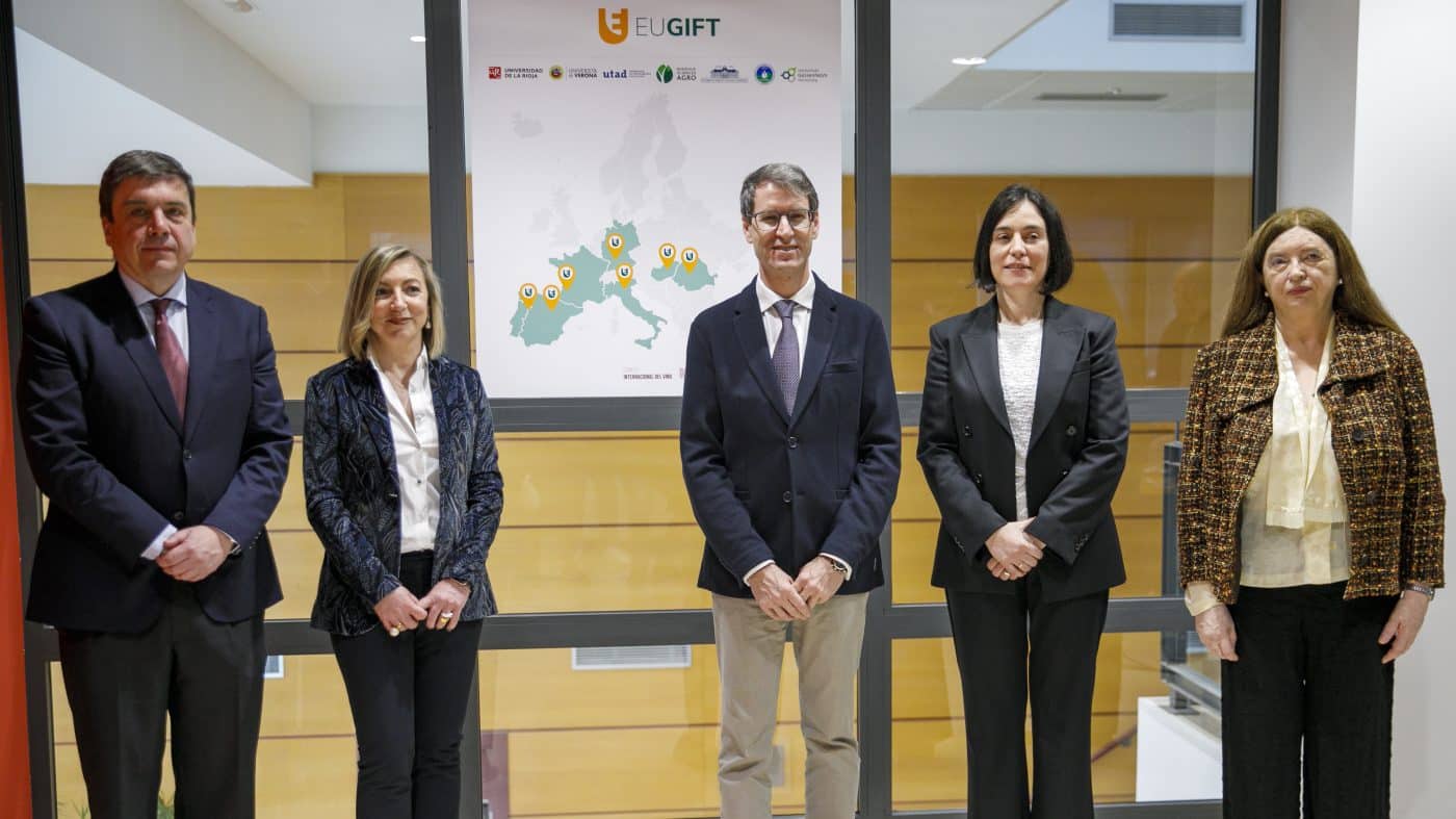 La Universidad de La Rioja lidera la alianza universitaria EU-GIFT para impulsar la sostenibilidad agroalimentaria en Europa 1 La Universidad de La Rioja lidera la alianza universitaria EU-GIFT para impulsar la sostenibilidad agroalimentaria en Europa 1