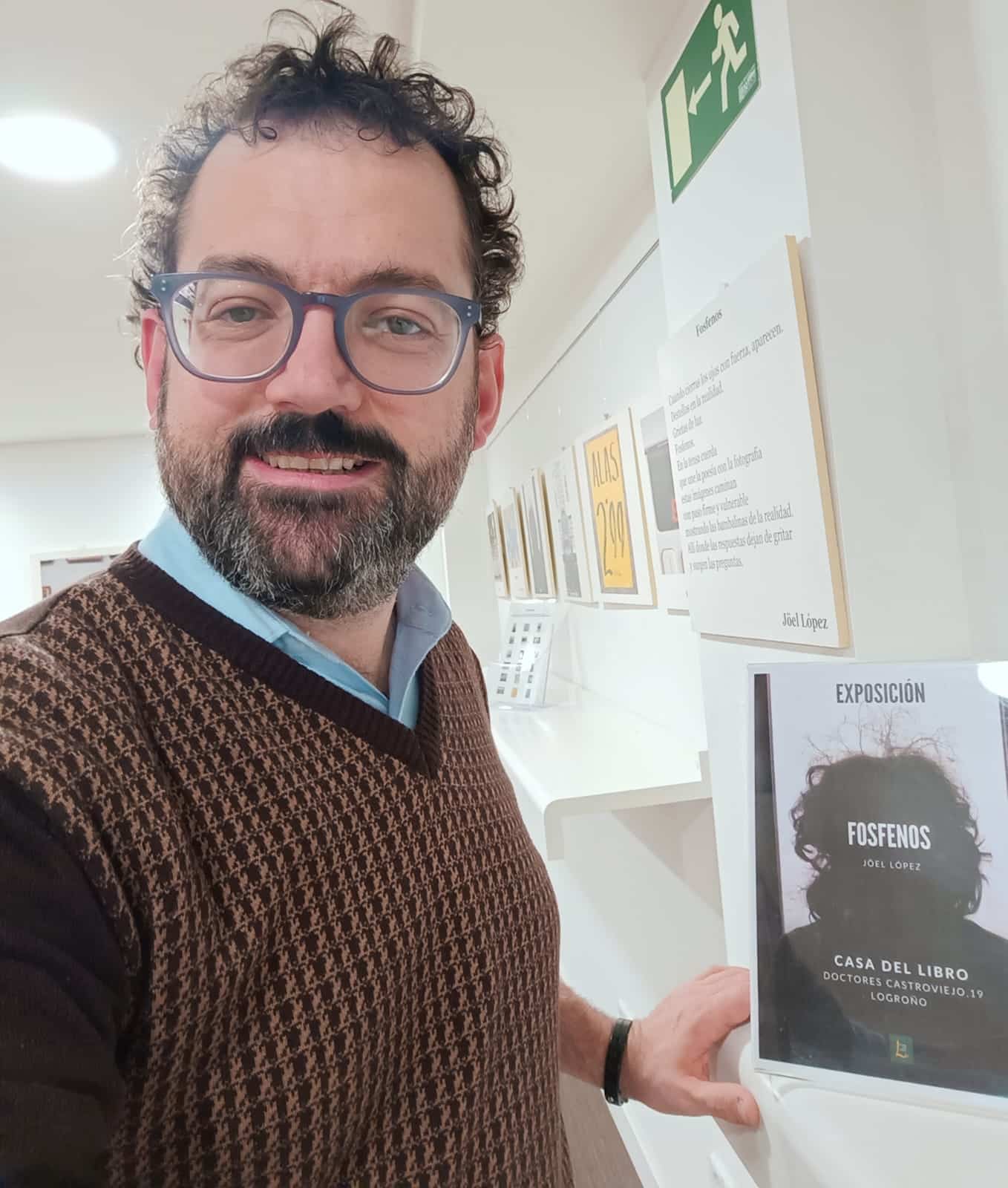 La exposición 'Fosfenos', de Jöel López, llega a Logroño 1