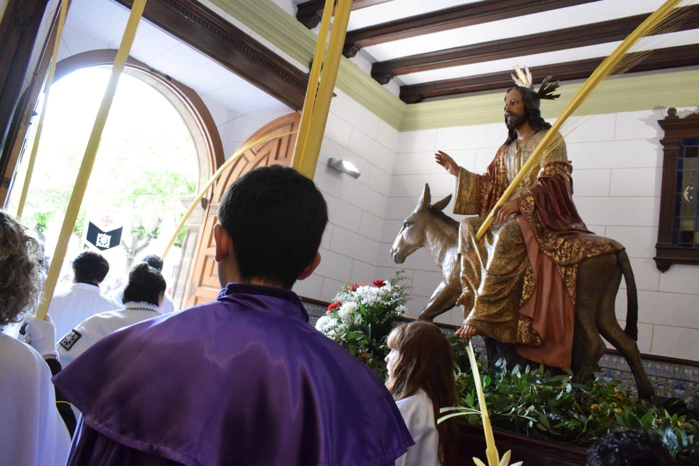 FOTOS: La lluvia modifica los planes del Domingo de Ramos en Haro 17