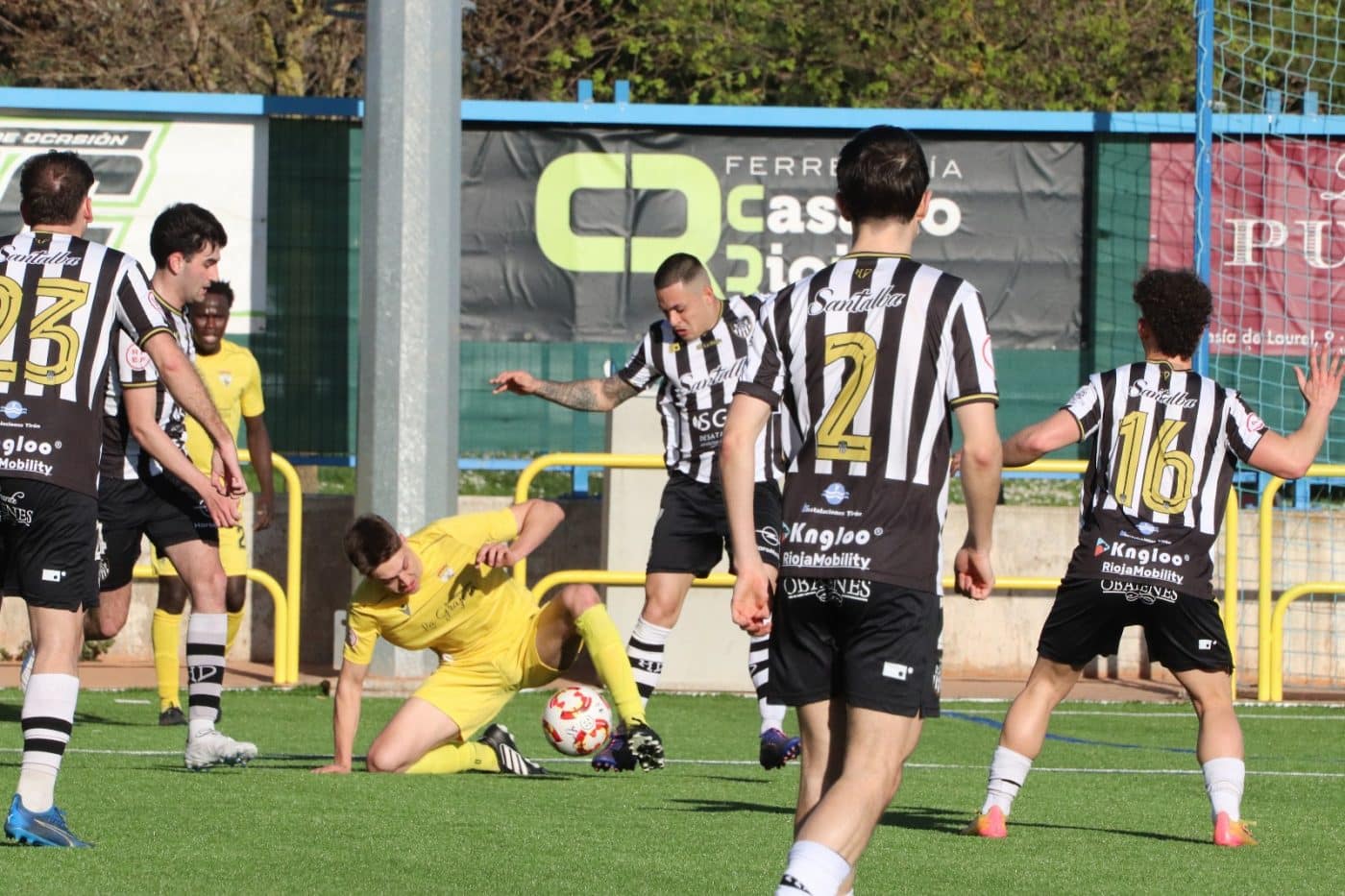 Un Haro de menos a más se queda sin sumar en casa del Yagüe 1 Un Haro de menos a más se queda sin sumar en casa del Yagüe 1