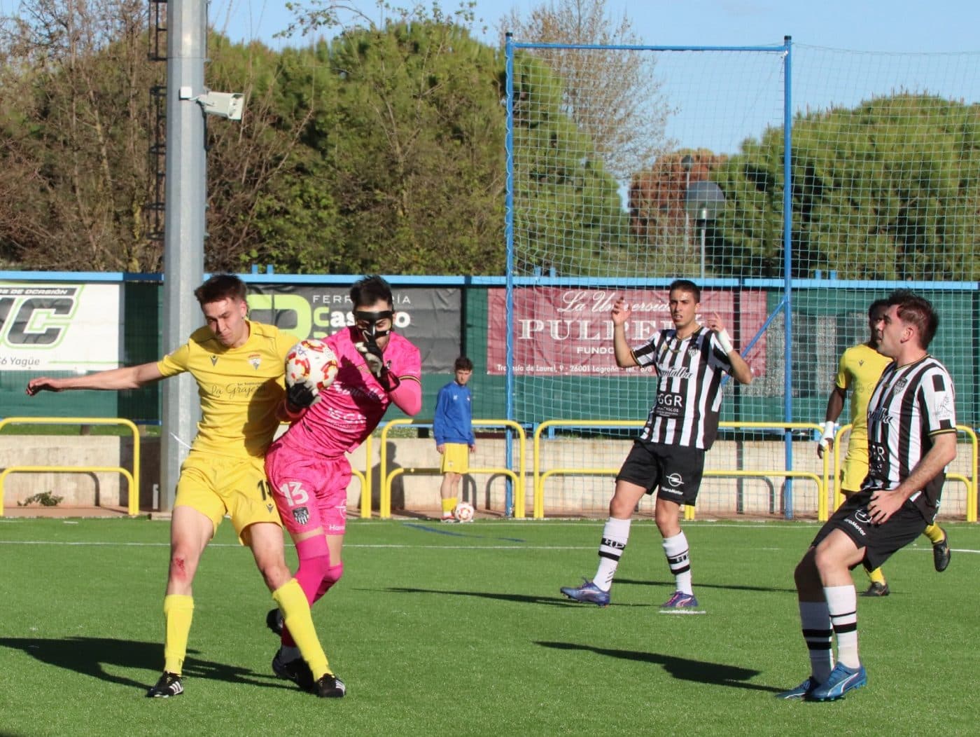 Un Haro de menos a más se queda sin sumar en casa del Yagüe 6 Un Haro de menos a más se queda sin sumar en casa del Yagüe 6