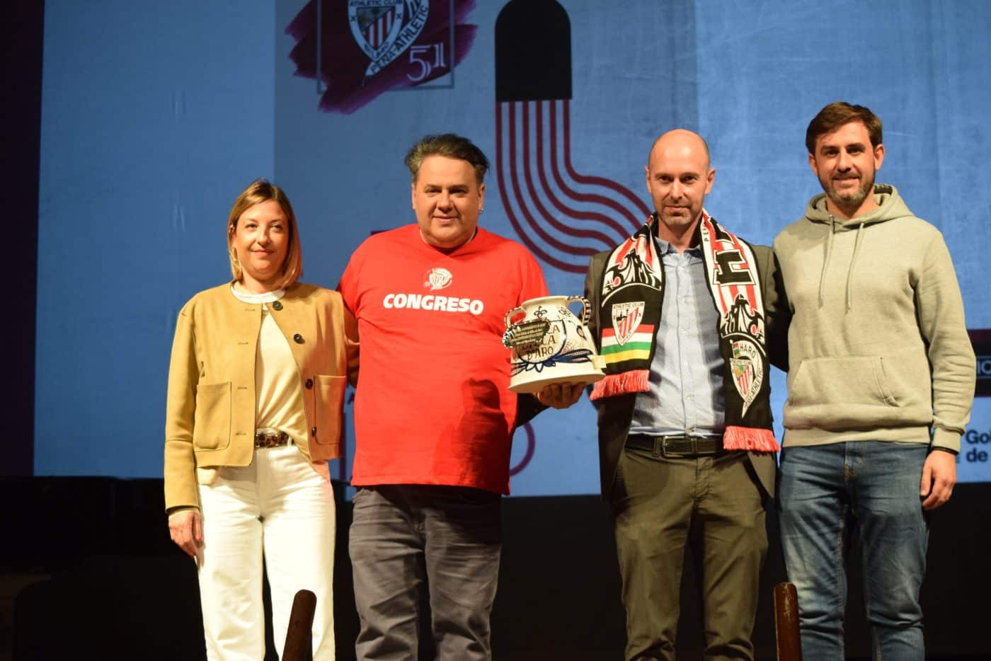 FOTOS: Haro inaugura el 51 Congreso Internacional de Peñas del Athletic Club 1 FOTOS: Haro inaugura el 51 Congreso Internacional de Peñas del Athletic Club 1