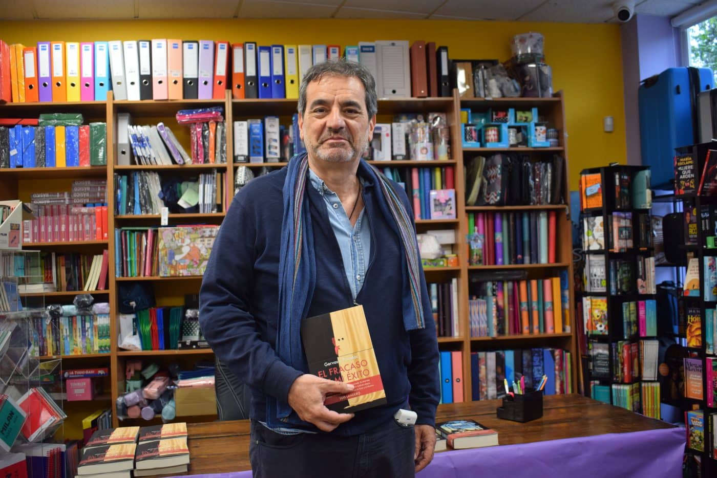 Gervasio Posadas se desplaza a Haro para firmar ejemplares de su último libro en Copisol 1