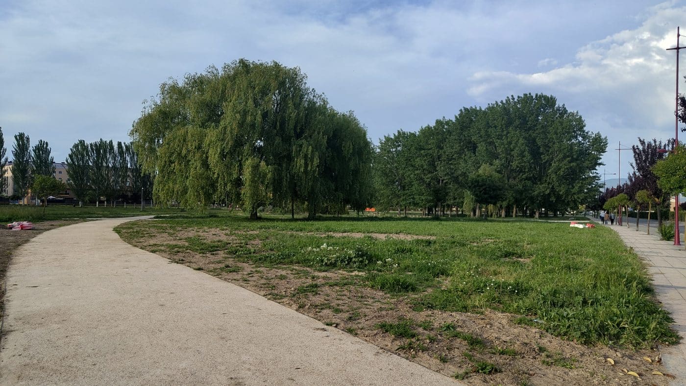 Las obras del parque de El Mazo entran en una nueva fase 1