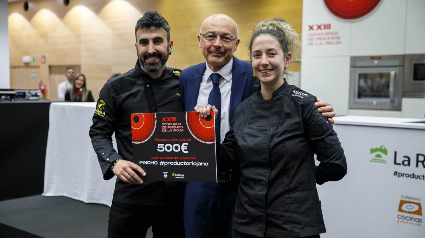 Meraki Gastrobar de Nájera gana el Concurso de Pinchos de La Rioja con 'El Danzador' 8 Meraki Gastrobar de Nájera gana el Concurso de Pinchos de La Rioja con 'El Danzador' 8