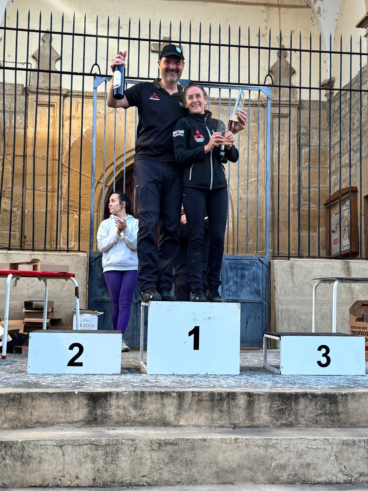 Tecedor y Alútiz, primeros riojanos en el Rally de Tierra de La Rioja Alta 1