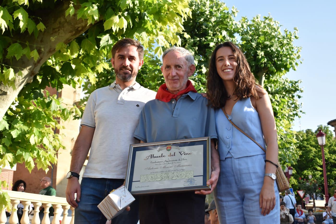 Haro proclama a sus Abuelos del Vino 2025 2
