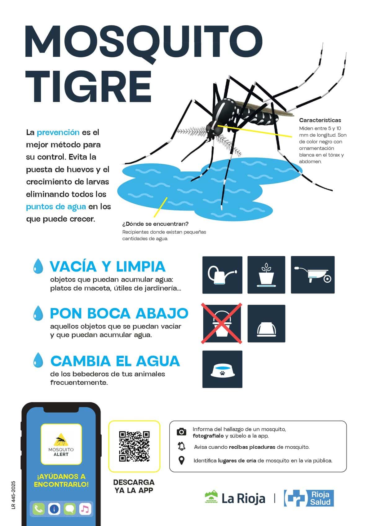 Haro pide colaboración ciudadana para frenar la propagación del mosquito tigre en la localidad 2