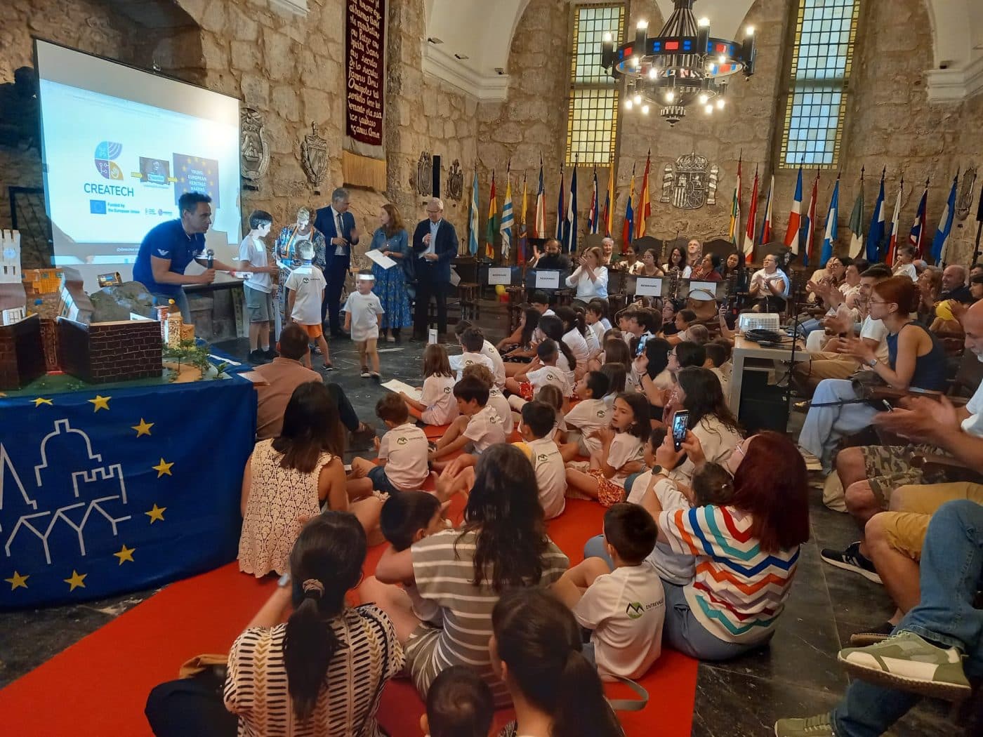 Más de 150 escolares y sus familias celebran en San Millán el final del programa educativo CREATECH 2 Más de 150 escolares y sus familias celebran en San Millán el final del programa educativo CREATECH 2