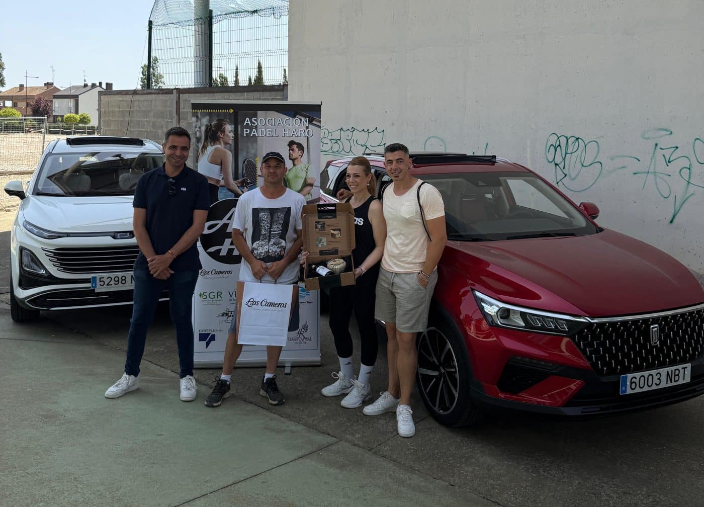 Entregados los trofeos de la II Liga de Pádel 'Ciudad de Haro' 2