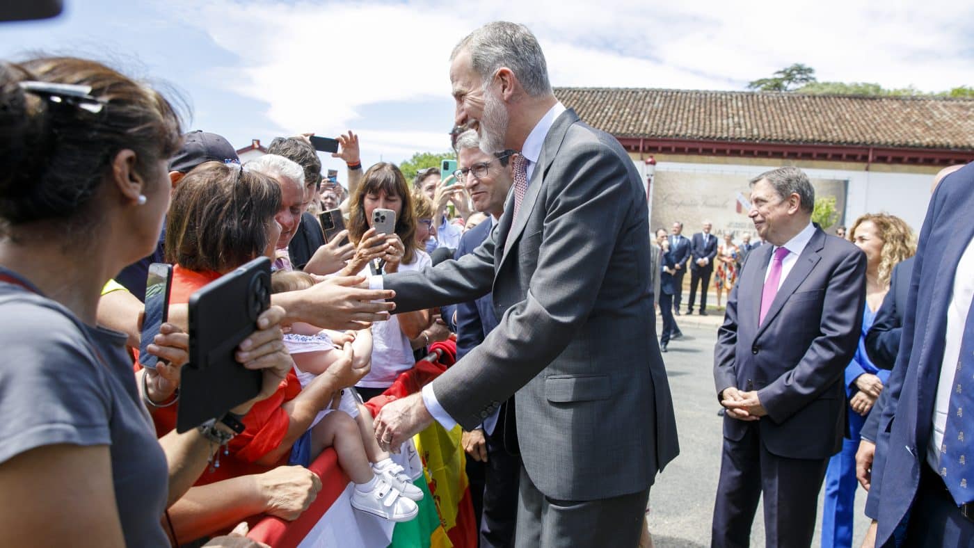 Felipe VI participa en Haro en los actos por el centenario de la DOCa Rioja 13