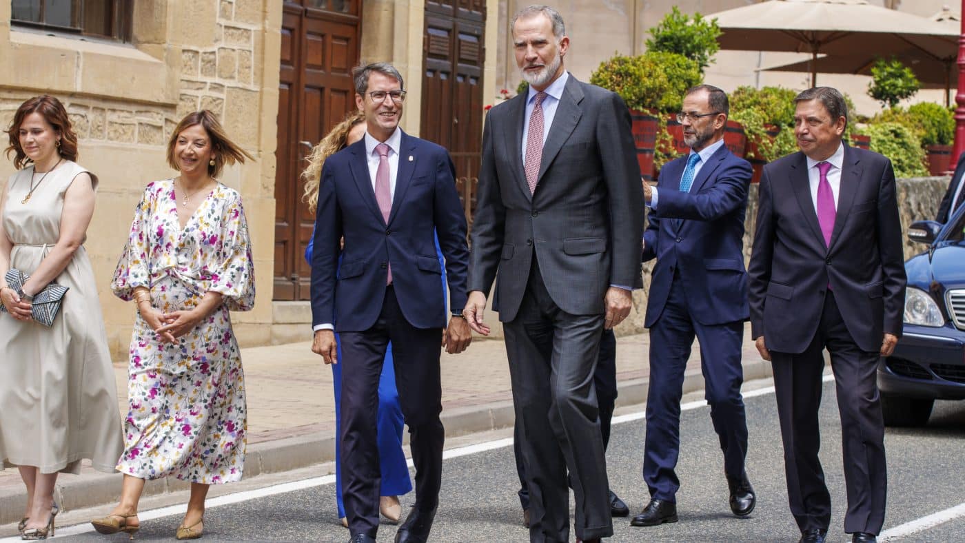 Felipe VI participa en Haro en los actos por el centenario de la DOCa Rioja 18