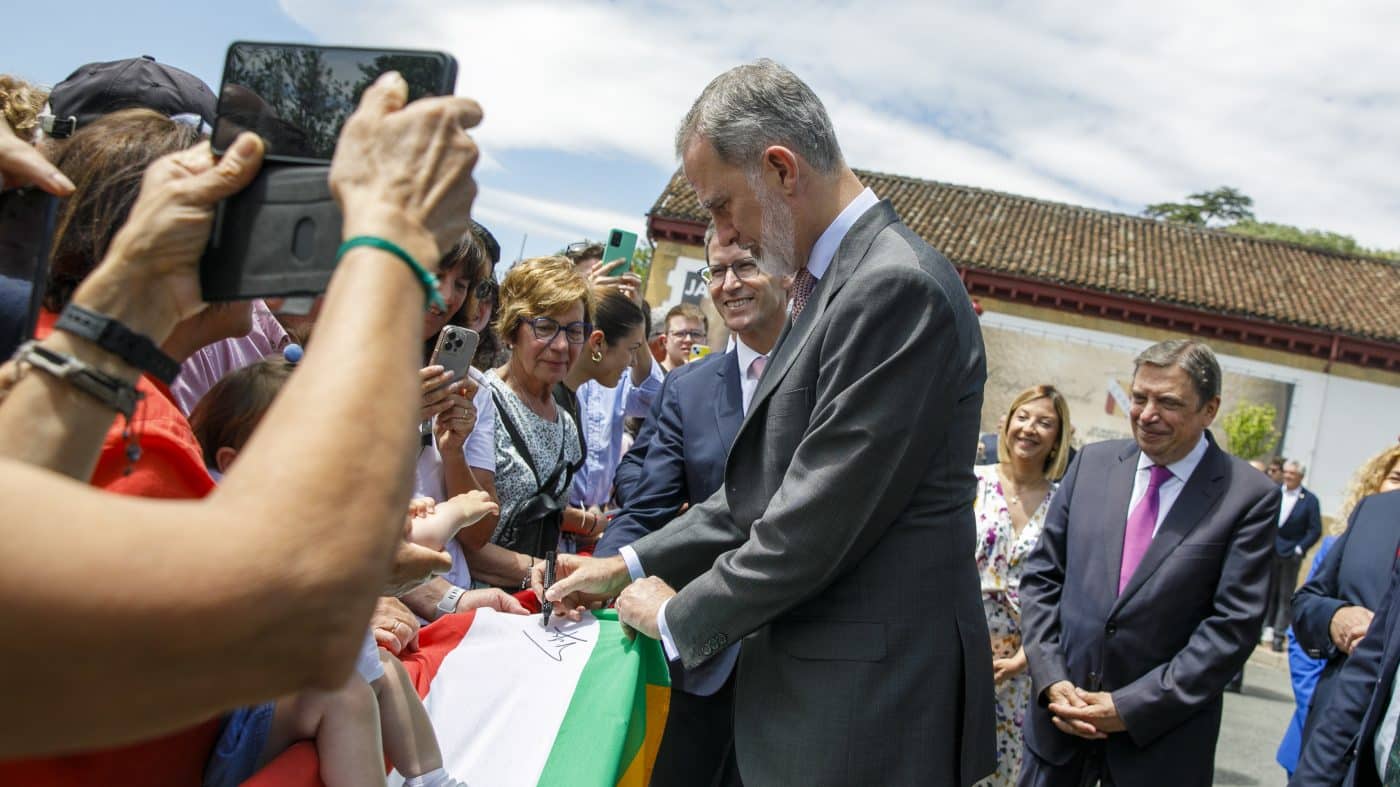 Felipe VI participa en Haro en los actos por el centenario de la DOCa Rioja 26
