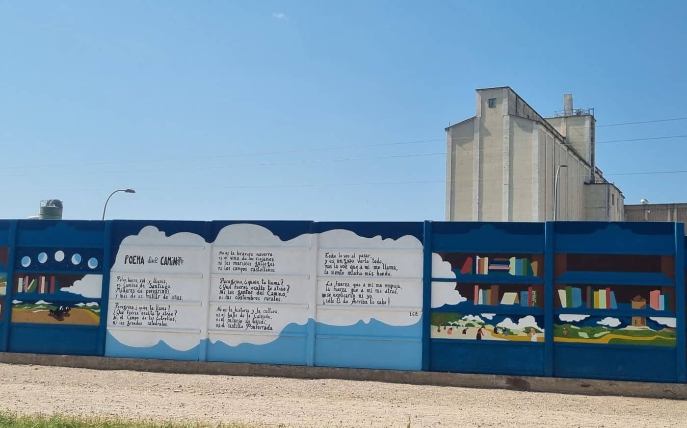 "La Biblioteca del Camino": un mural colaborativo que une arte, historia y peregrinaje en Nájera 3 "La Biblioteca del Camino": un mural colaborativo que une arte, historia y peregrinaje en Nájera 3