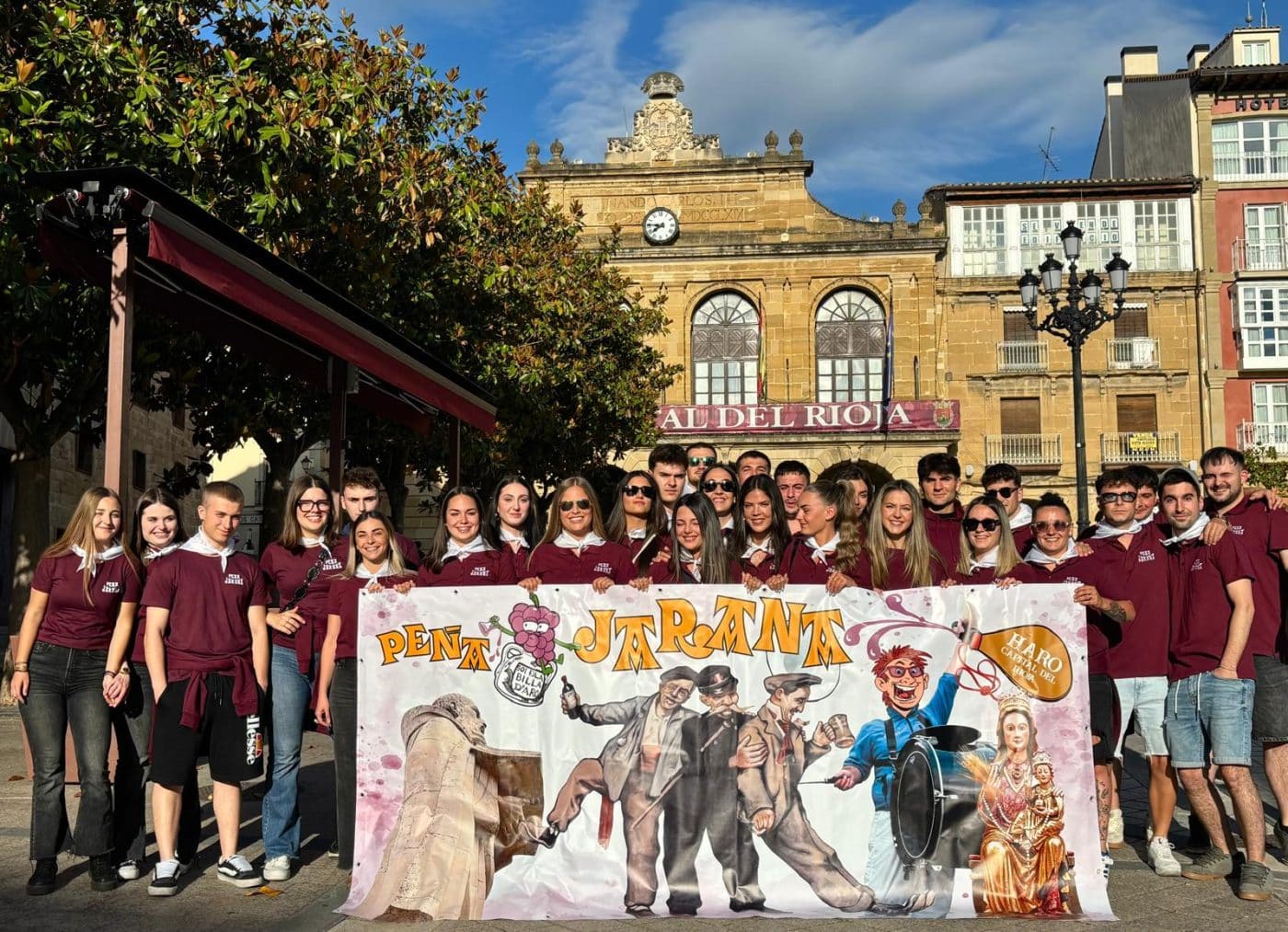 Nace la Peña Jarana: los jóvenes de Haro toman protagonismo 1 Nace la Peña Jarana: los jóvenes de Haro toman protagonismo 1