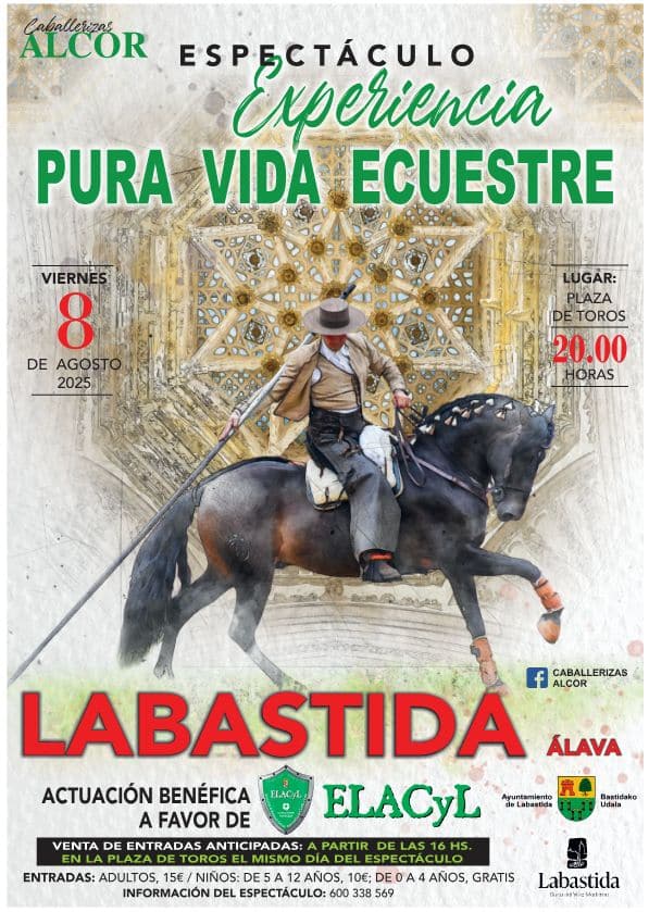 Labastida se suma a la investigación contra la ELA con una gran exhibición ecuestre solidaria 1