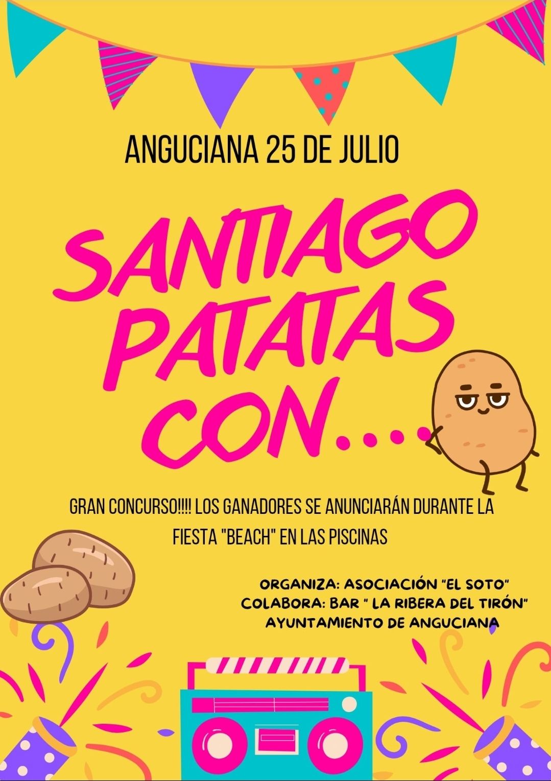Anguciana celebra el Día de Santiago con el concurso gastronómico 'Patatas con…' 1
