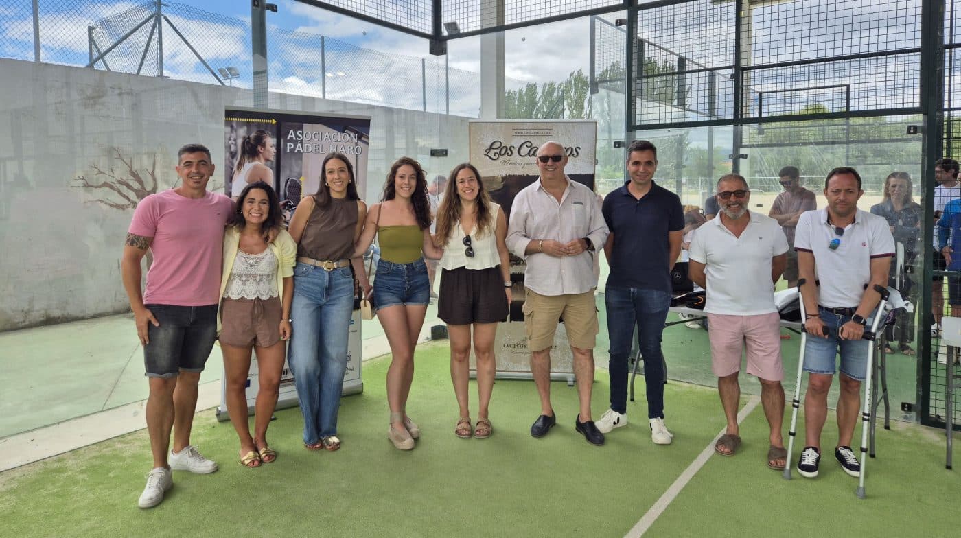 El pádel tiene tirón en Haro 5