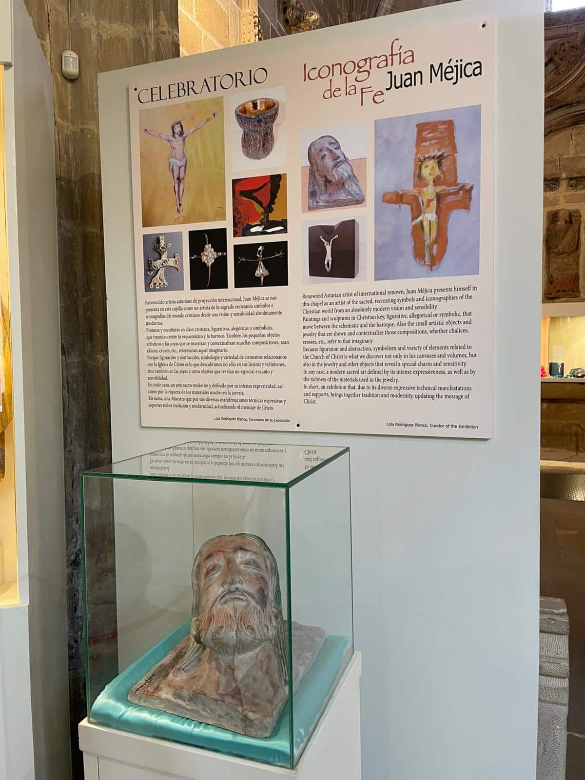 Otro atractivo más para la Catedral de Santo Domingo: la exposición 'Celebratio' de Juan Méjica hasta octubre 1 Otro atractivo más para la Catedral de Santo Domingo: la exposición 'Celebratio' de Juan Méjica hasta octubre 1