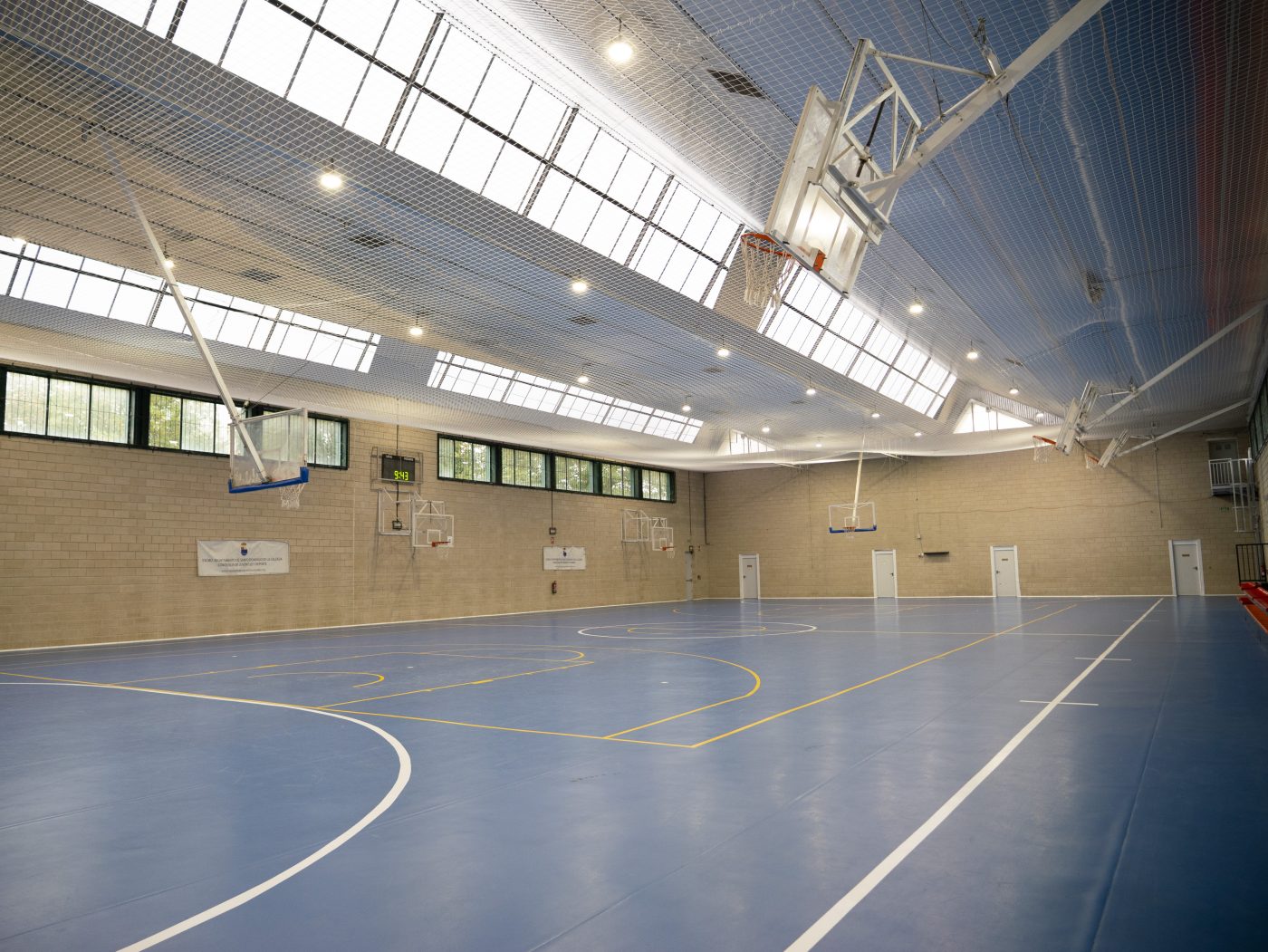 El polideportivo Valle del Oja de Santo Domingo de la Calzada estrena nueva cubierta con una inversión de casi 200.000 euros 1