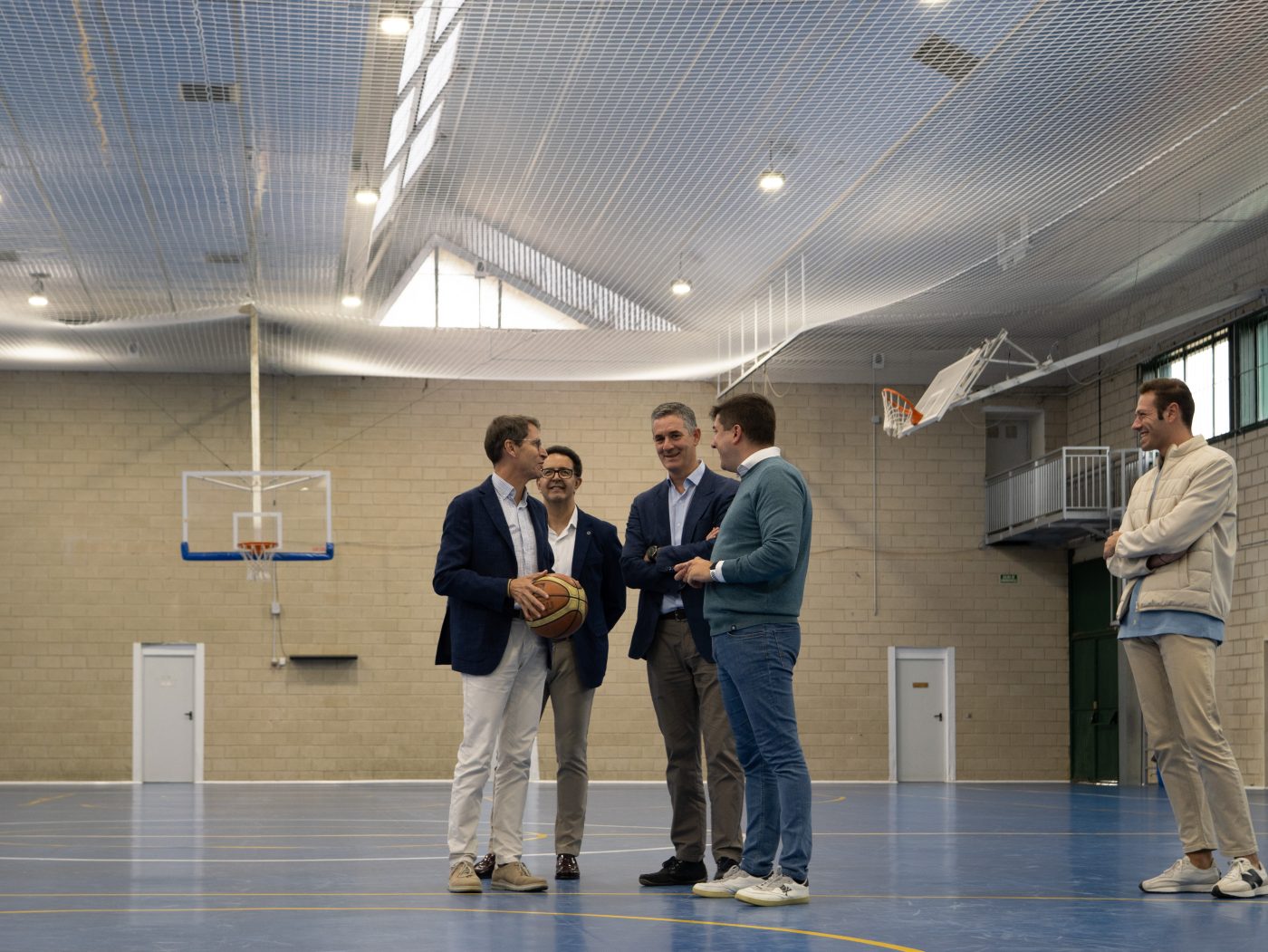 El polideportivo Valle del Oja de Santo Domingo de la Calzada estrena nueva cubierta con una inversión de casi 200.000 euros 2