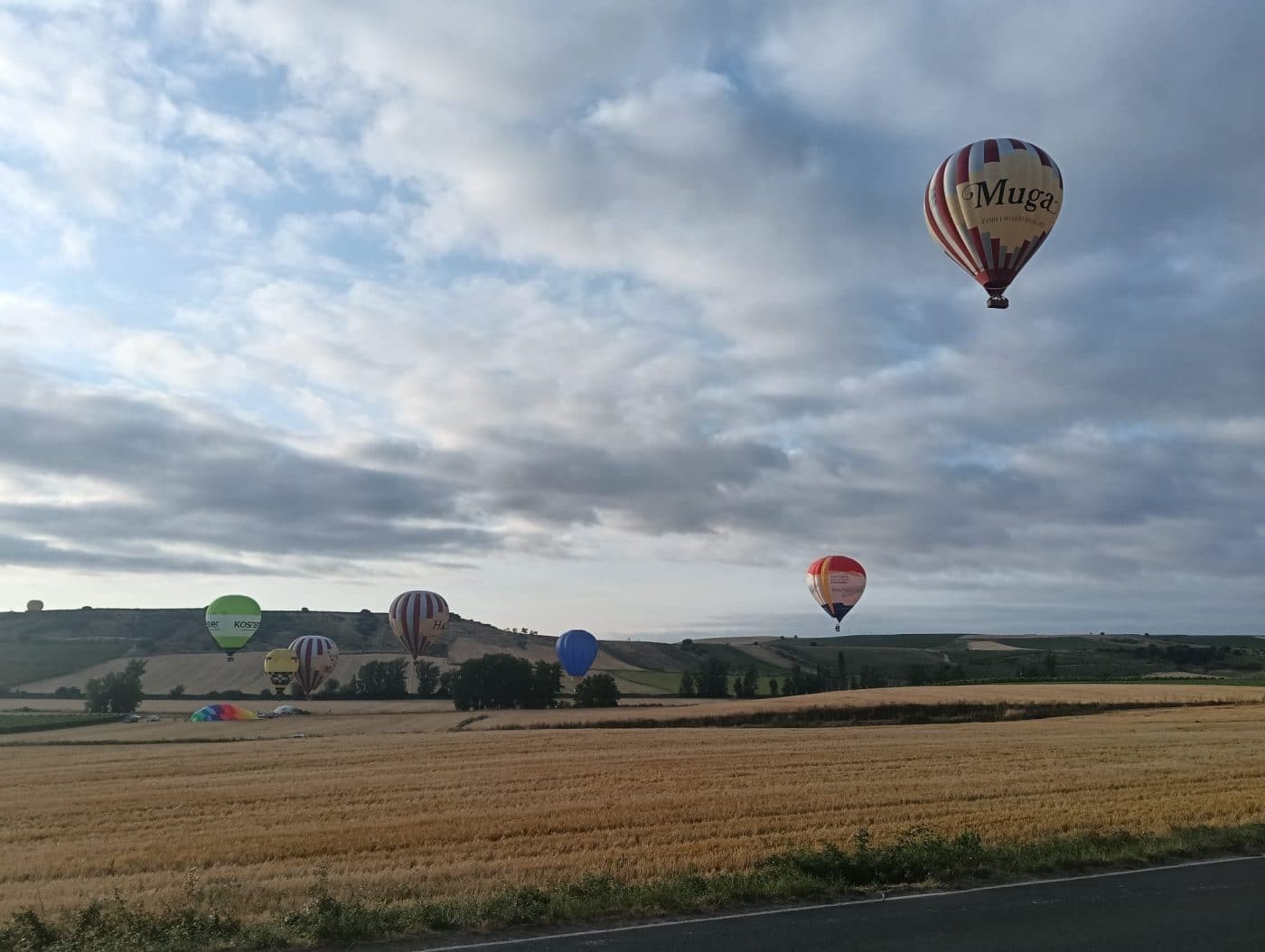 FOTOS: La mayor regata de globos de la historia de Haro continúa surcando los cielos 2