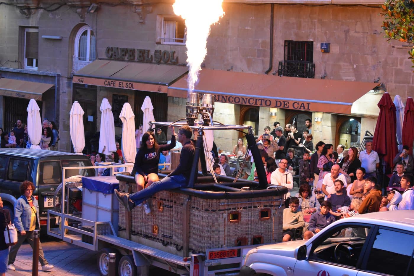 Haro se ilumina con el calor de su Regata de Globos Aerostáticos 8