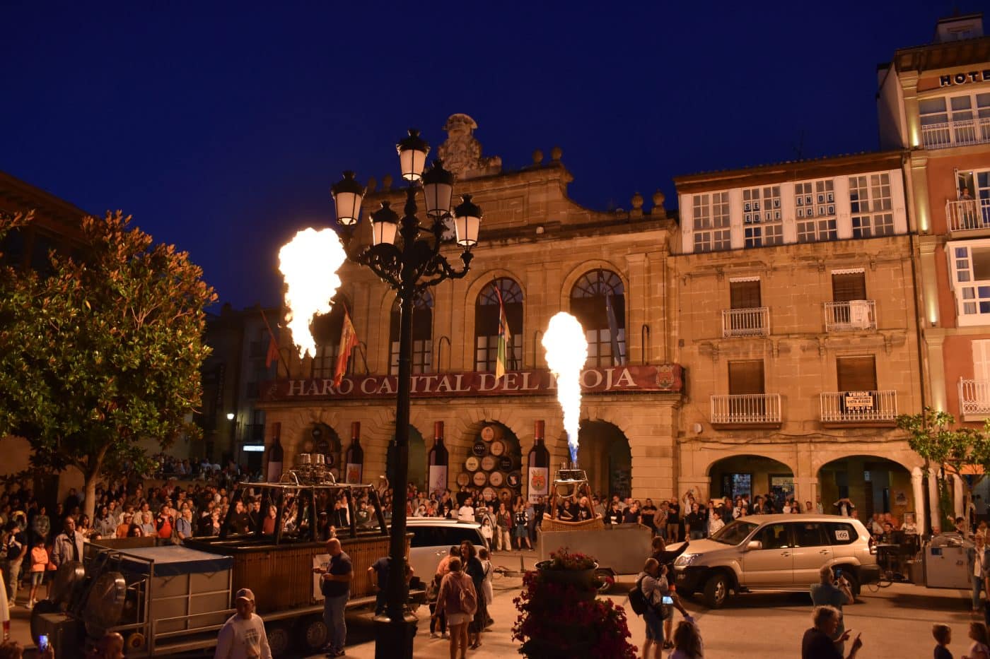 Haro se ilumina con el calor de su Regata de Globos Aerostáticos 1