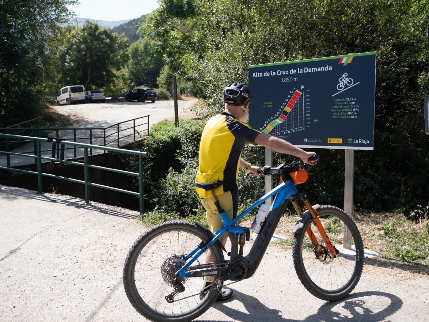 Los puertos de Valdezcaray y Alto de la Demanda estrenan nueva señalética para los ciclistas 1 Los puertos de Valdezcaray y Alto de la Demanda estrenan nueva señalética para los ciclistas 1