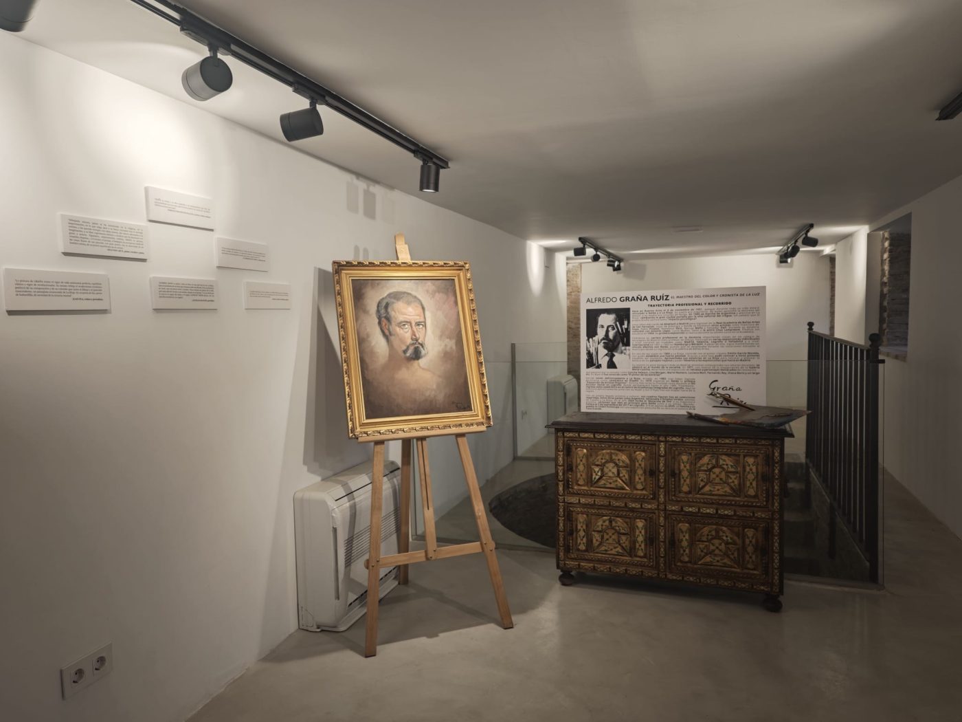 Nalda homenajea a su artista Alfredo Graña con una muestra de su obra 2 Nalda homenajea a su artista Alfredo Graña con una muestra de su obra 2