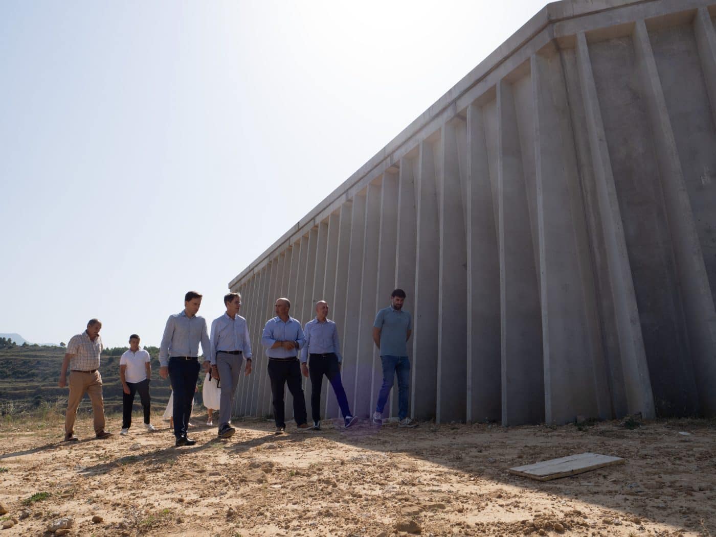 San Vicente de la Sonsierra estrena nuevo depósito de agua con capacidad para 1,5 millones de litros 2 San Vicente de la Sonsierra estrena nuevo depósito de agua con capacidad para 1,5 millones de litros 2