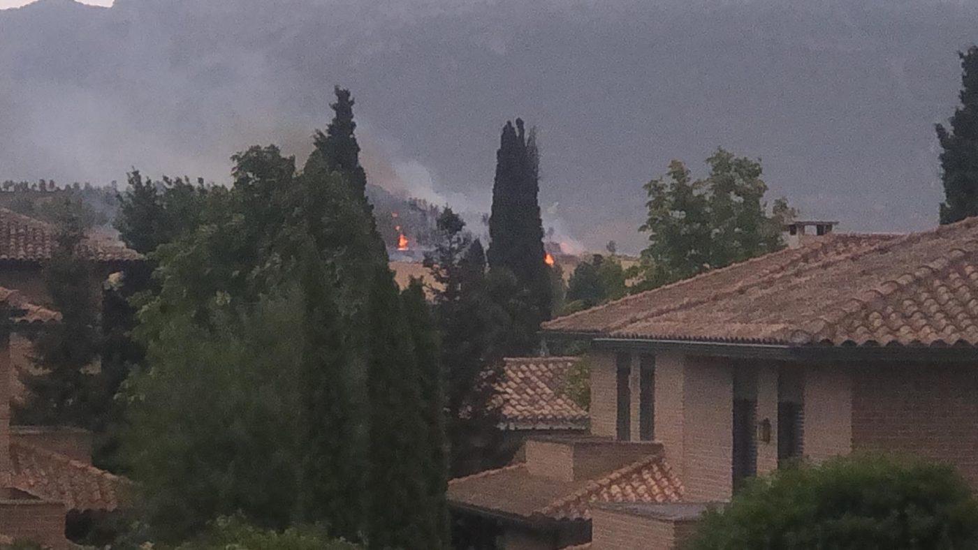 Varios incendios activos en La Rioja: uno en los alrededores de Gimileo 13 Varios incendios activos en La Rioja: uno en los alrededores de Gimileo 13