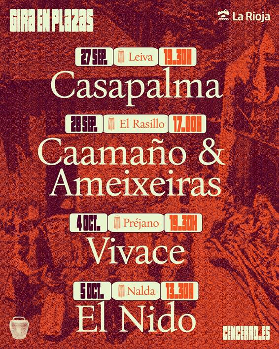 'Gira en Plazas' arranca este fin de semana con conciertos gratuitos en Leiva y El Rasillo 1