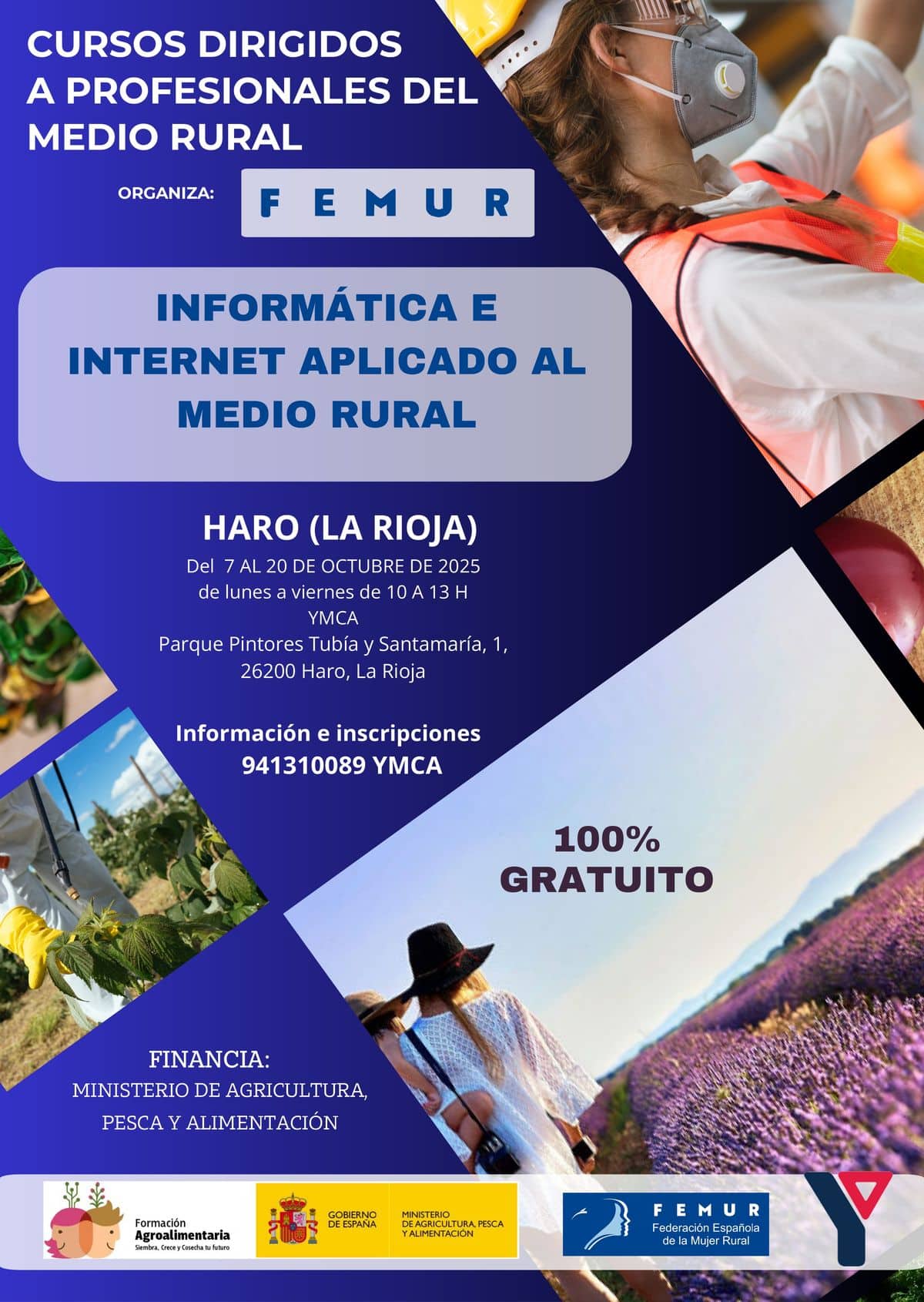 Haro acoge un curso gratuito de informática e internet aplicado al medio rural 1