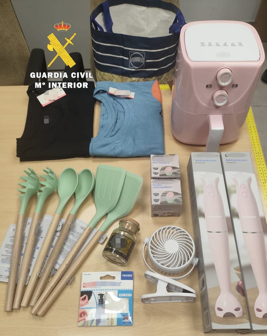 La Guardia Civil recupera en Briviesca productos robados en un supermercado de La Rioja 1 La Guardia Civil recupera en Briviesca productos robados en un supermercado de La Rioja 1