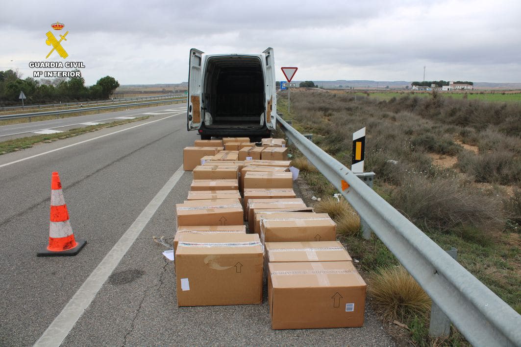Cae una red criminal con 26 detenidos por robar mercancías en camiones en Aragón, Cataluña y La Rioja 2